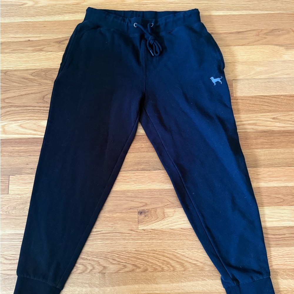 The Black Dog Black and Gray Joggers